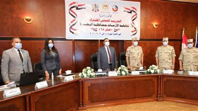 قائد قوات الدفاع الشعبي والعسكري يرسل برقية شكر لمحافظ البحيرة