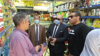 ضبط طني ألبان وتحرير ٤٧ مخالفة تموينية بمطاي وملوي بالمنيا