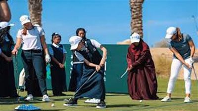 أول بطولة نسائية للجولف في السعودية 