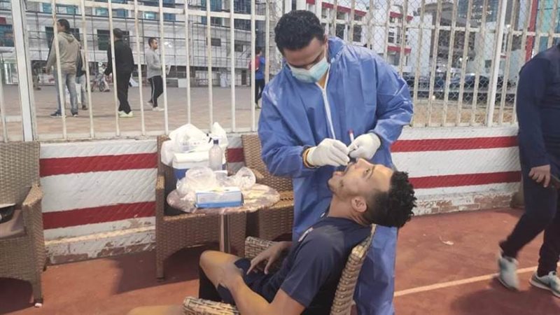 مسحة طبية للاعبي