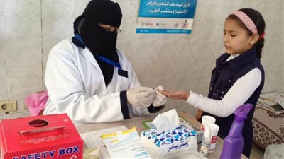 فحص 96188 طالبا ضمن المبادرة الرئاسية لعلاج أمراض سوء التغذية بالبحيرة