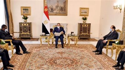  الرئيس السيسي يتسلم رسالة خطية من رئيس جمهورية زامبيا