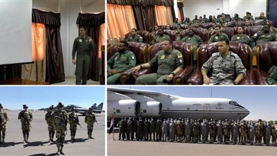 القوات المسلحة المصرية والسودانية تنفذان التدريب الجوى المشترك 