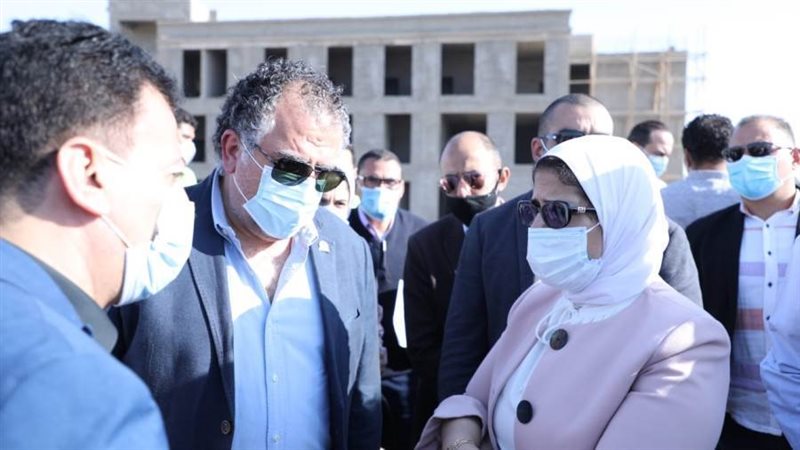 وزيرة الصحة في جولتها