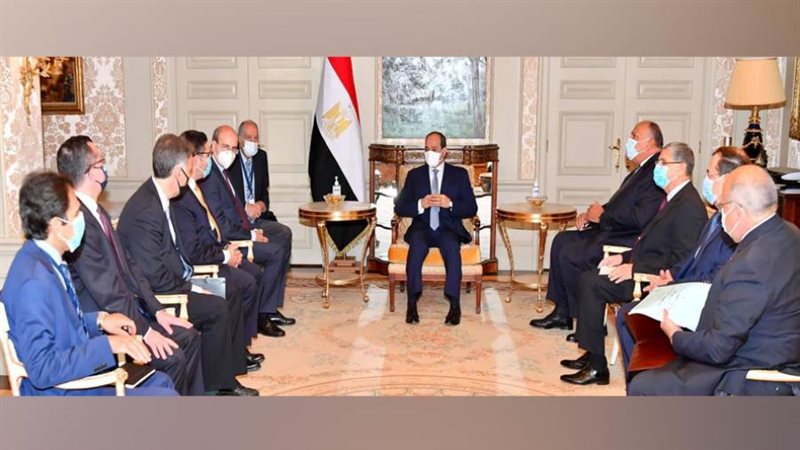 الرئيس السيسي يلتقي