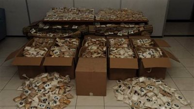 ضبط شحنة من عقار الكبتاجون بنظام الترانزيت بميناء دمياط