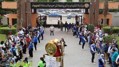 انطلاق شعلة أولمبياد المحافظات الحدودية النسخة الثانية 