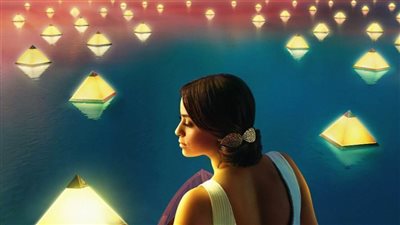 بوستر مهرجان القاهرة يحتفي بعودة النور للسينما بعد ظلام كورونا