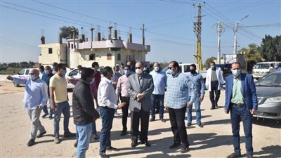 محافظ أسيوط يتفقد أعمال تبطين ترع بني سميع بأبوتيج ضمن مشروع تأهيل الترع