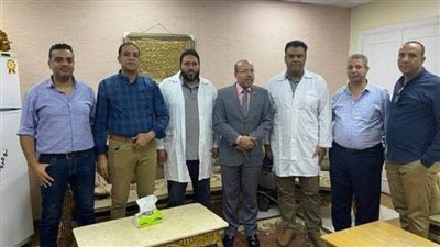 مدير التأمين الصحي الجديد بالمنيا يعقد اجتماعا لتحسين سير الأداء بالمستشفيات