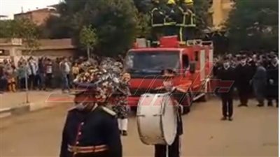 بالصور.. جنازة مهيبة للشهيد اللواء ياسر عصر بمسقط رأسه بطوخ 