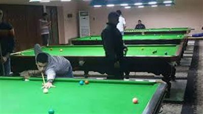 بدء فعاليات بطولة الجمهورية للبلياردو والسنوكر والماسترز