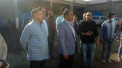 متابعة خطة صيانة السيارات بورش محافظة السويس