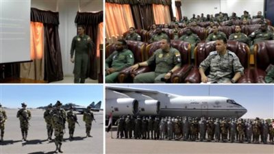 استمرار فعاليات التدريب الجوي المشترك المصري السوداني 