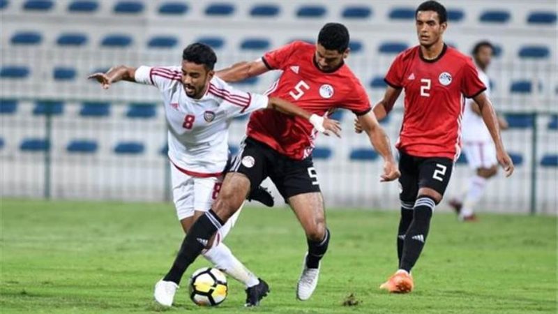 لقطة من مباراة المنتخب