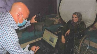 استخراج بطاقات الرقم القومي لكبار السن وذوي الاحتياجات الخاصة بمنازلهم