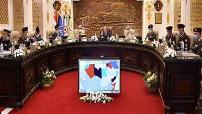    بالصور..تفاصيل حضور رئيس الجمهورية كشف الهيئة لطلبة الكليات والمعاهد العسكرية  