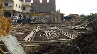 إزالة 8 حالات تعدٍ على الأراضي الزراعية بالبحيرة