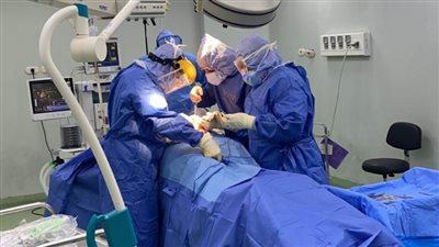 الرعاية الصحية تعلن نجاح أول جراحة لحالة اشتباه كورونا بمبرة بورسعيد