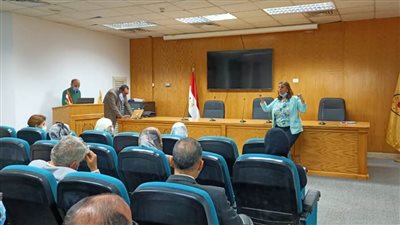 جامعة حلوان تبحث رفع تصنيفها الدولي