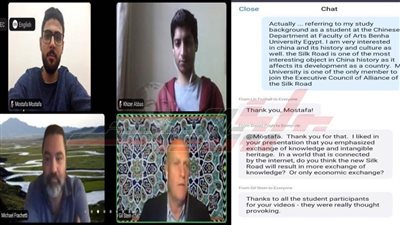 جامعة بنها تشارك فى مسابقة التراث وطريق الحرير