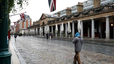 بريطانيا.. 389 وفاة و18662 إصابة جديدة بكورونا