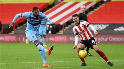 وست هام يفوز على شيفيلد يونايتد بهدف نظيف في الدوري الإنجليزي