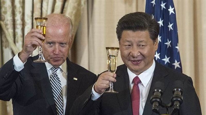 رئيس الصين وبايدن