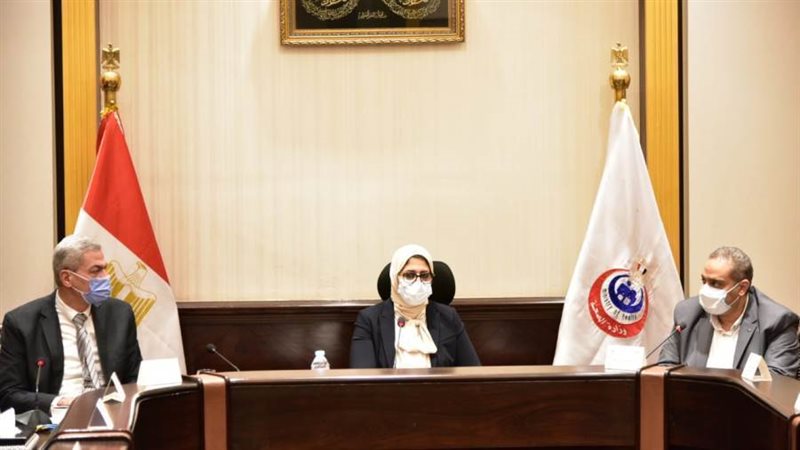 وزيرة الصحة ورئيسا