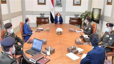  الرئيس السيسي يتابع الموقف التنفيذي للمشروعات القومية 