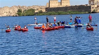 ختام بطولة التجديف بأسوان تحت رعاية السياحة والآثار