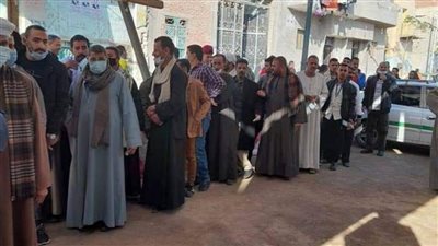 إقبال ملحوظ للمشاركة في انتخابات النواب بالمنيا.. صور
