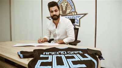 بالصور..بيراميدز يتعاقد مع أحمد سامي لمدة 4 مواسم