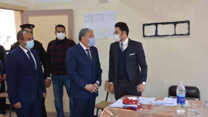 محافظ المنيا يتفقد