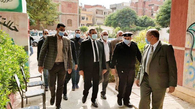 محافظة البحيرة يتفقد