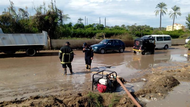 رفع مياه الأمطار