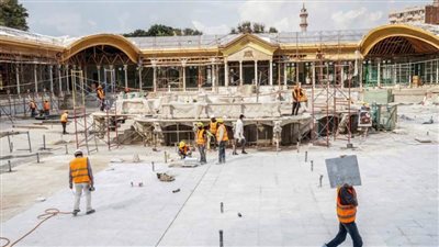 وزير السياحة والآثار يتفقد متحف الحضارة