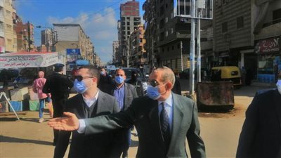 محافظ كفر الشيخ يقود حملة لإزالة الإشغالات والتعدي على الطرق