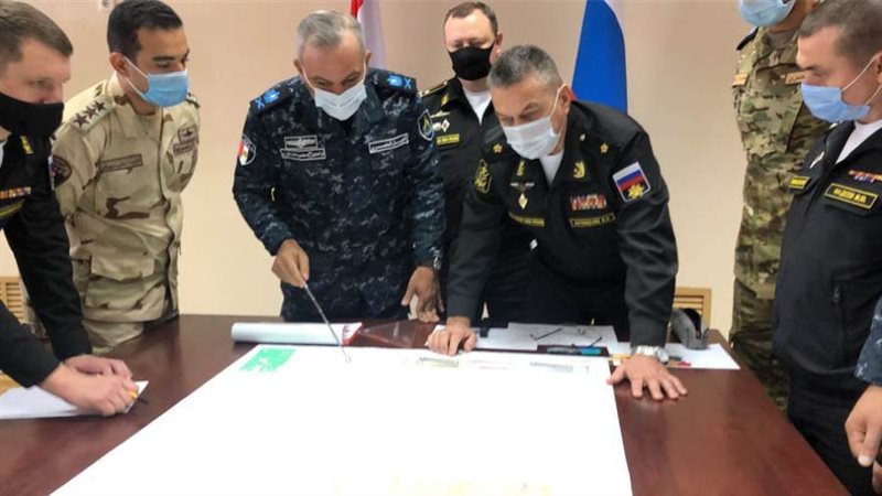 التدريب البحرى المصري