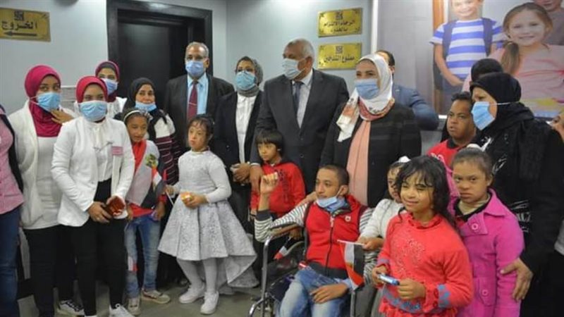 وزيرة التضامن تتفقد