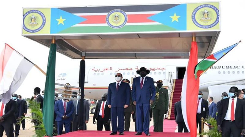 الرئيس سلفا كير والرئيس