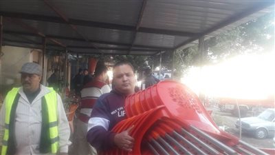 رفع وإزالة 217 حالة إشغال طريق وتعديًا فى حملة بالبحيرة