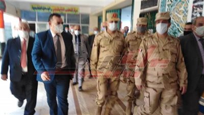 المنوفية تستقبل لجنة من قوات الدفاع الشعبى والعسكري