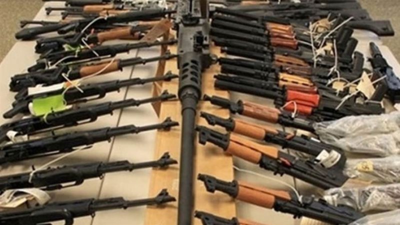 220قطعة سلاح ناري