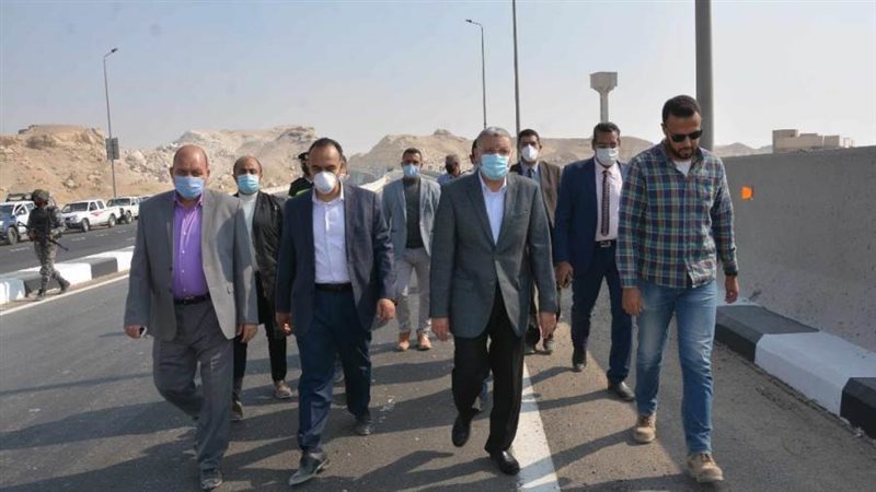 محافظ المنيا بمحور