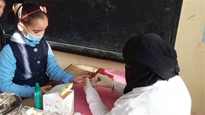فحص 231.871 طالبًا لعلاج أمراض سوء التغذية بمدارس البحيرة