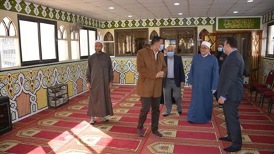 محافظ الدقهلية يفتتح مسجد الديوان العام بتكلفة 100 ألف جنيه