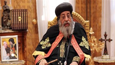 البابا تواضروس يلقى عظته الأسبوعية من كنيسة السيدة العذراء مريم والقديس الأنبا رويس بكاتدرائية العباسية