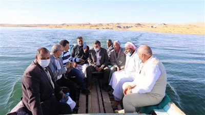 محافظ الوادي الجديد يتابع جهود استغلال مفيض توشكى 