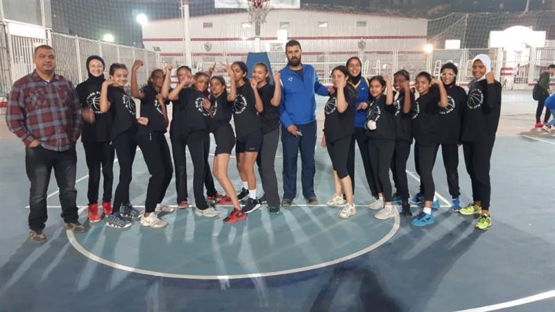 سلة بنات نادي الشيخ